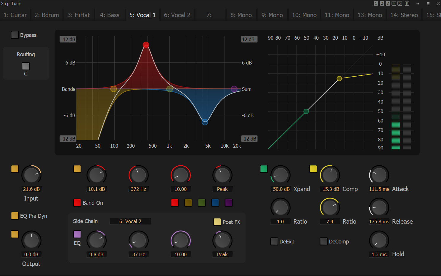 Pyramix 15 - Strip and Bus Tools