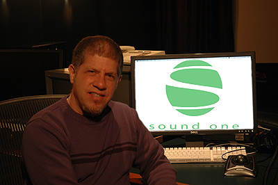 Avi Laniado, chief engineer at Sound One studios