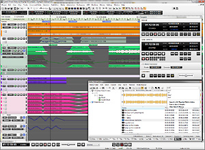 Pyramix main application window